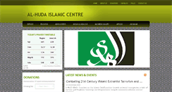 Desktop Screenshot of alhudamasjid.org.uk